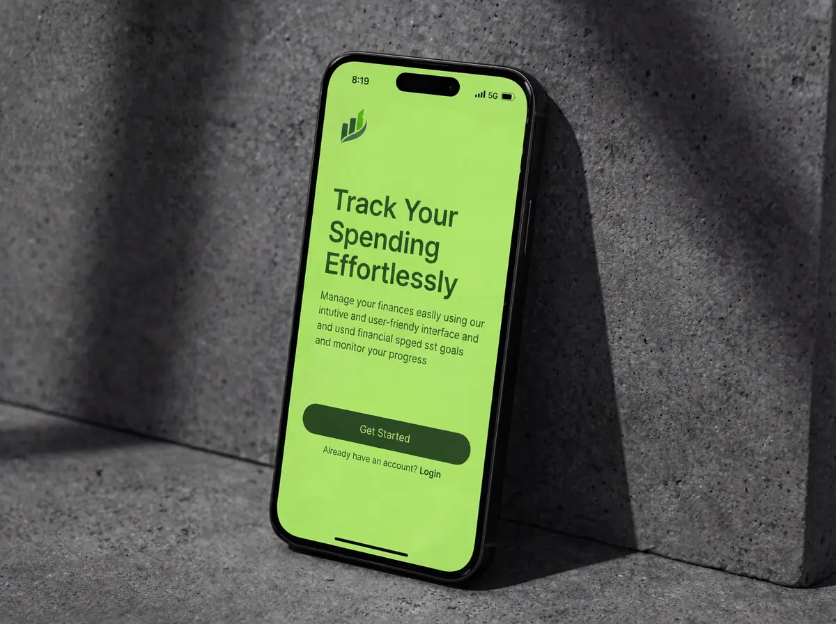 SevaFinance preview showing a custom finance dashboard interface